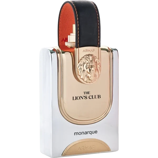 Bottle of Armaf The Lions Club Monarque amber-vanilla fragrance with spicy and gourmand notes