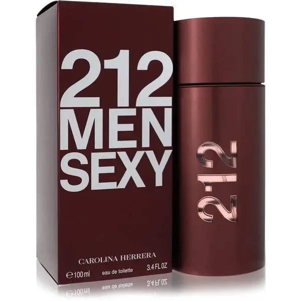 Carolina Herrera 212 Sexy Men Eau de Toilette metallic gold bottle