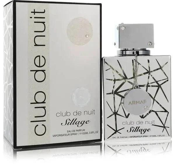 Armaf Club De Nuit Sillage unisex citrus woody Eau de Parfum bottle with elegant design