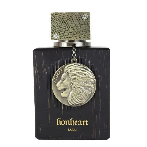 Armaf Club De Nuit Lionheart men's fragrance bottle with fresh mint and lavender notes and warm smoky base