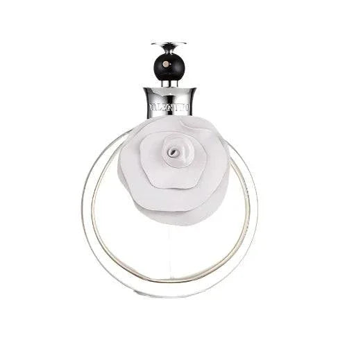 Valentino Valentina Eau De Parfum bottle with elegant floral and citrus notes background