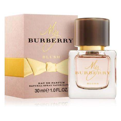 My Burberry Blush Eau de Parfum bottle with floral and fruity notes representing elegance and femininity