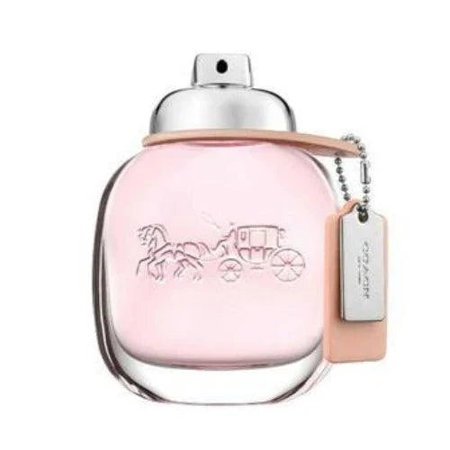 Coach New York Eau De Toilette perfume bottle with elegant design and floral notes