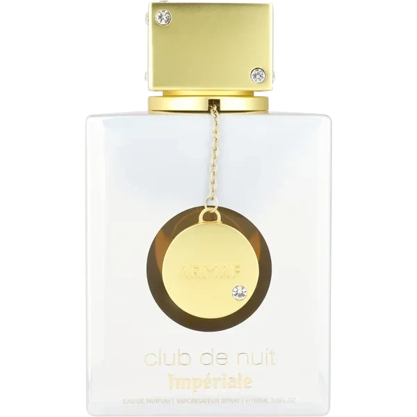 Armaf Club De Nuit White Imperiale perfume bottle with floral-woody fragrance notes