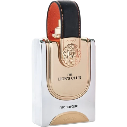 Bottle of Armaf The Lions Club Monarque amber-vanilla fragrance with spicy and gourmand notes