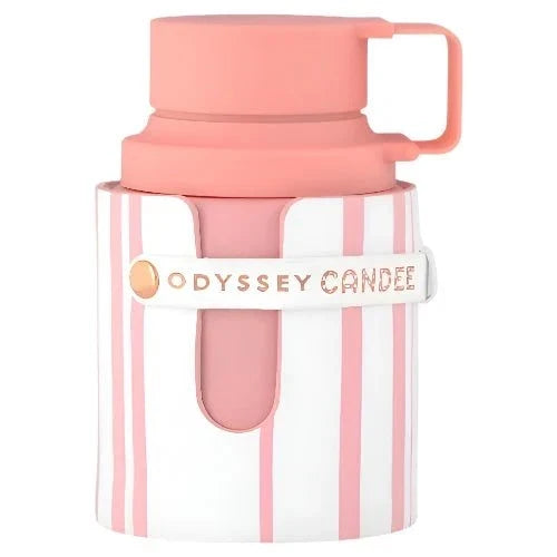 Armaf Odyssey Candee perfume bottle with fruity and floral notes blend