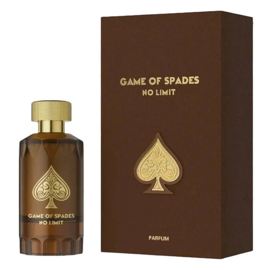 Jo Milano Game Of Spades No Limit unisex parfum bottle 3.4 oz elegant versatile fragrance