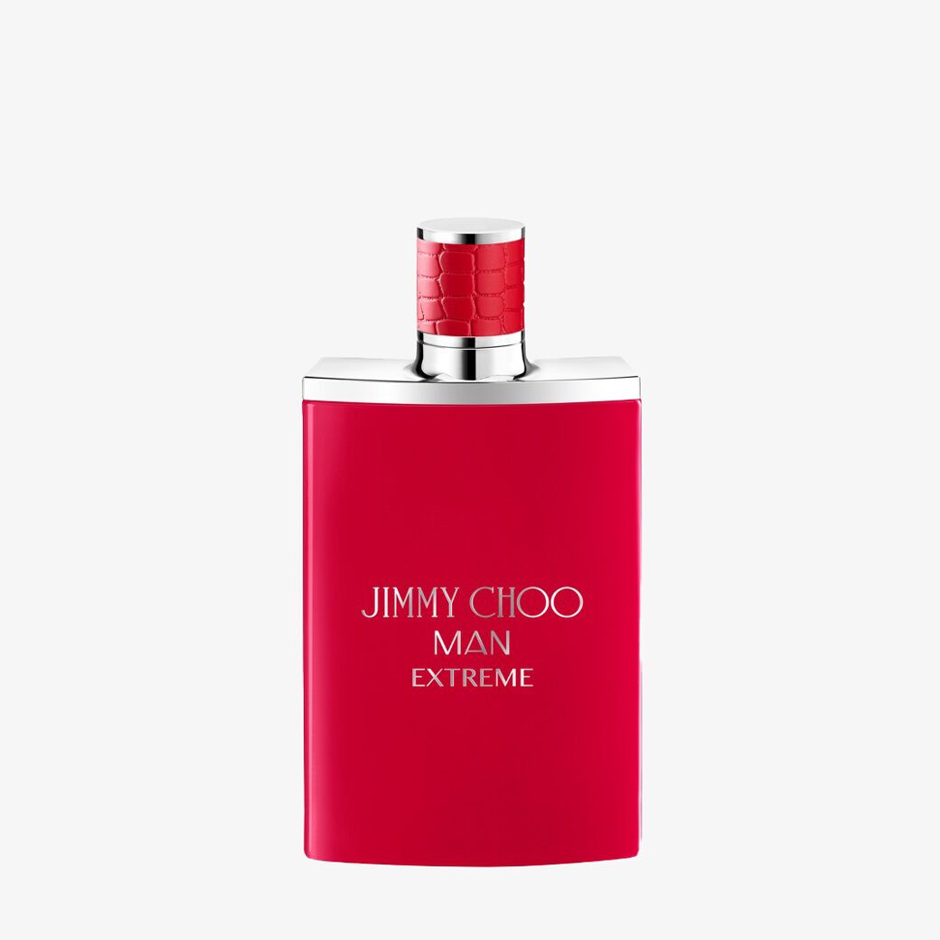 Jimmy Choo Man Extreme Eau de Parfum 100 ml red bottle front view
