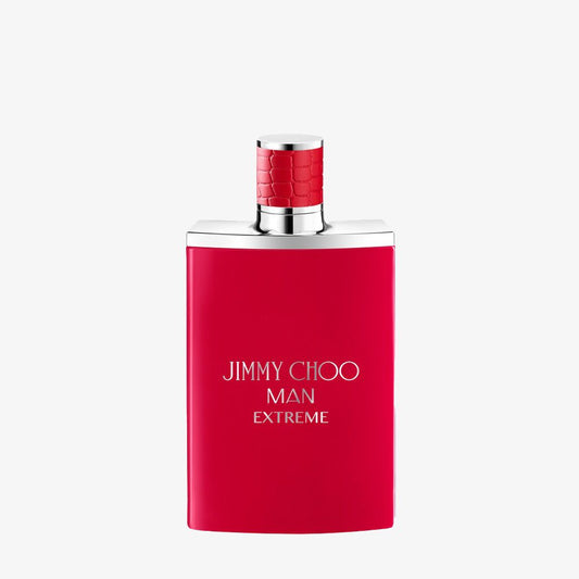Jimmy Choo Man Extreme Eau de Parfum 100 ml red bottle front view