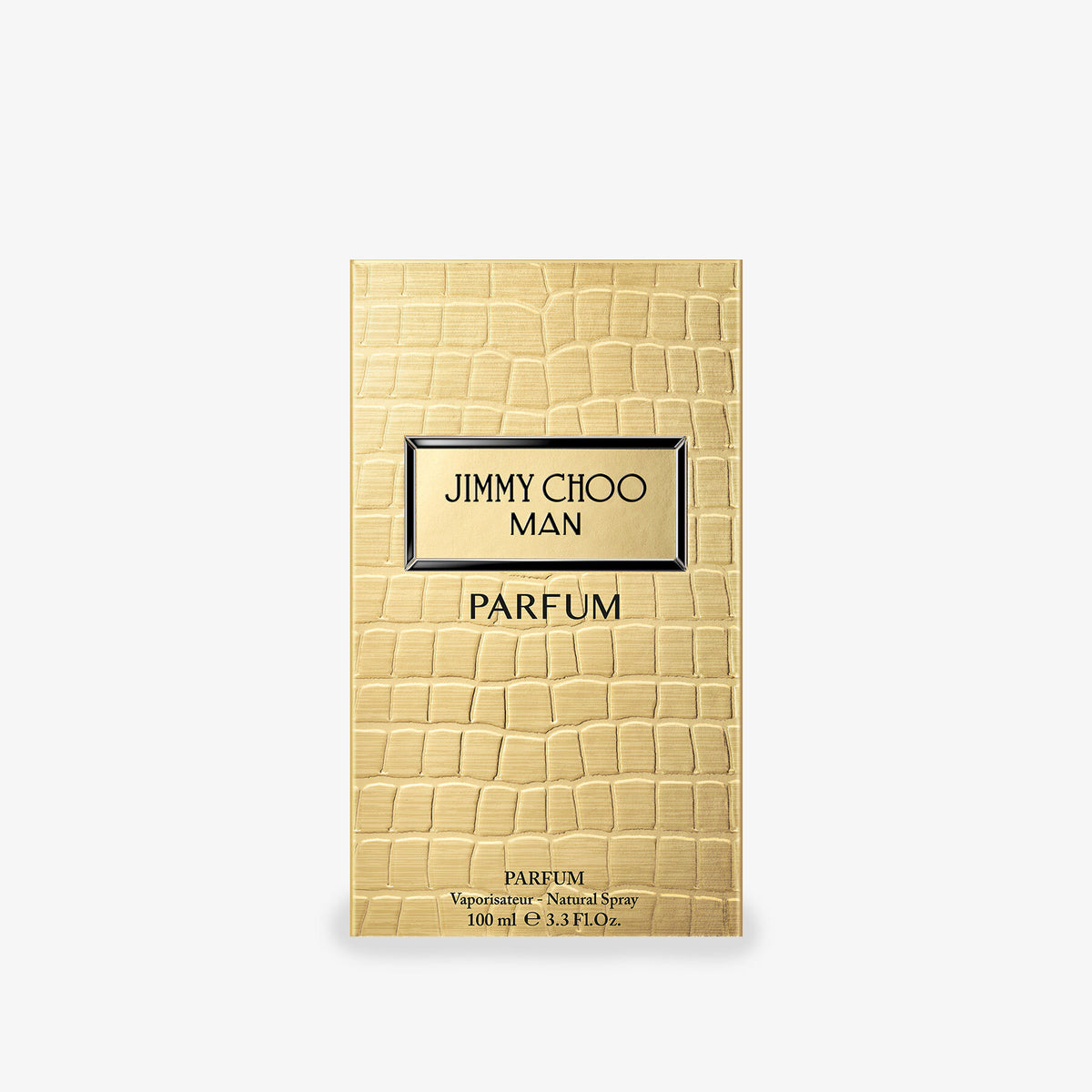 Jimmy Choo Man Parfum 100 ml gold retail packaging