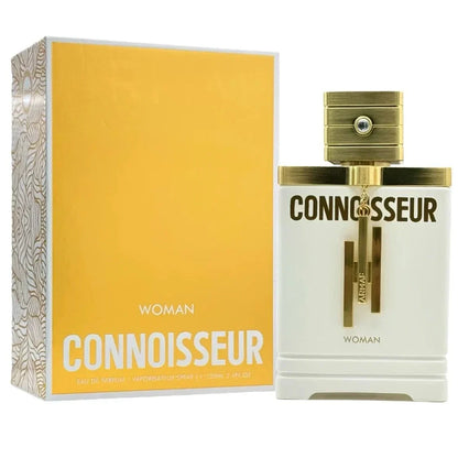 Armaf Connoisseur women's fragrance bottle with citrus floral amber scent notes