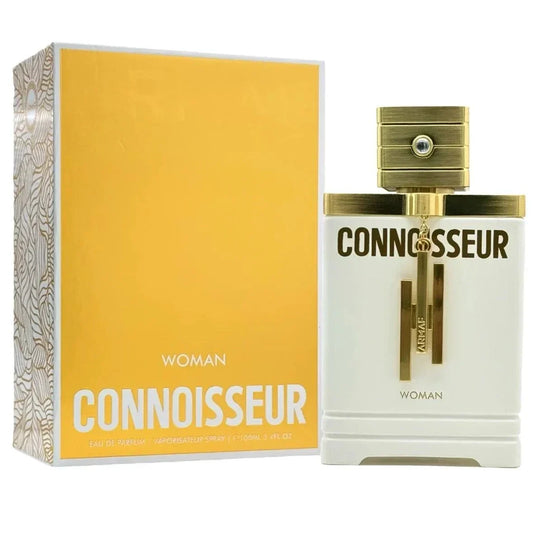 Armaf Connoisseur women's fragrance bottle with citrus floral amber scent notes