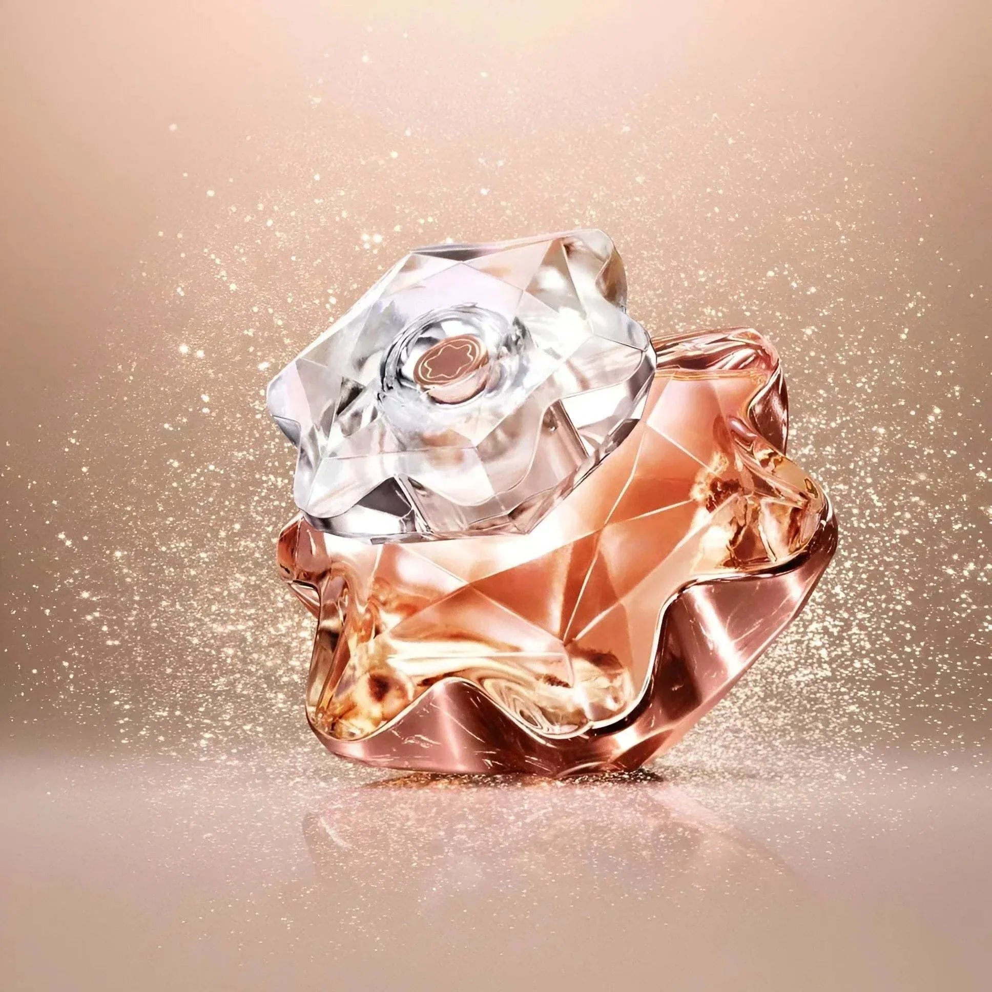 Montblanc Lady Emblem Elixir women's floral fruity woody Eau de parfum bottle with rose and vanilla notes